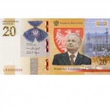 20 zł Prezydent RP Lech Kaczyński - "Warto Być Polakiem" 
